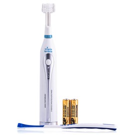 Triple Bristle GO 3 Sided Sonic Toothbrush - Soft Nylon Bristles, Autism & Special Needs Toothbrush for Kids & Adults, Travel Friendly