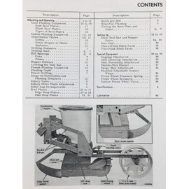 Operators Manual for McCormick International 90 Planter 4 Row Owners