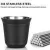 axibanni 2 Pack Double Walled 304 Stainless Steel Mocha Cups,