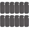Wegreeco Reusable Soft 5 Layers 12 Pack Charcoal Inserts for