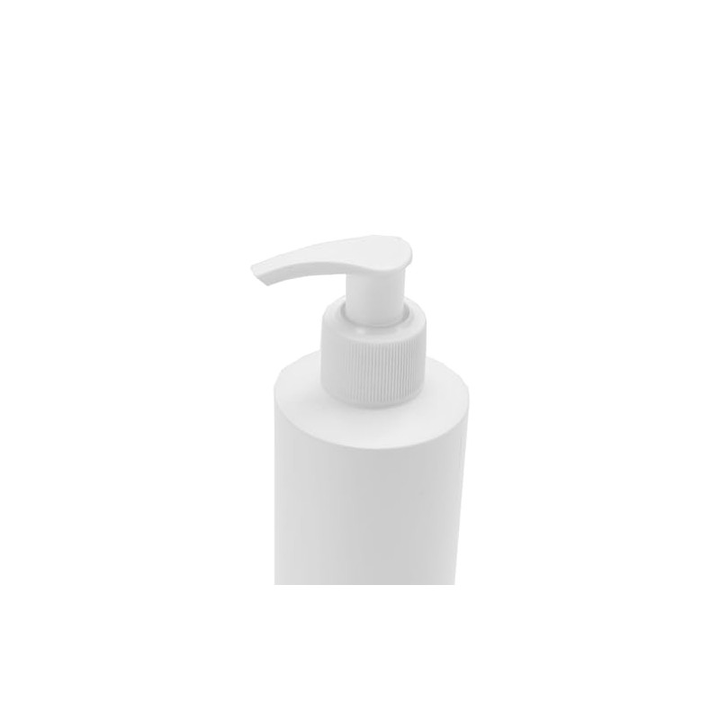 Massage Bottle – White 8 oz with Pump – 5