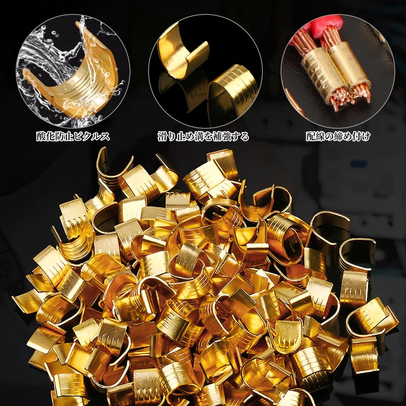 [Doyime] GT2 Copper Buckles (10 Pcs) Metal Buckle Kit GT2