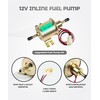UNLRAE Electric Fuel Pump,Electric Fuel Pump 12v for Carburetor,Car Accessories