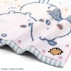 Chiikawa Towel Handkerchief, Blue, Pile 41-1160080, Approx. 9.8 x 9.8