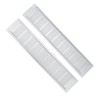 2 Pcs Air Vent Ventilation Grille Aluminium Alloy Rectangular Vent