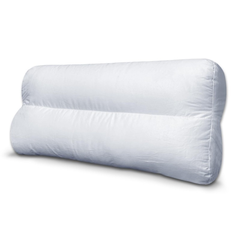 InnoMax Angel Silk Contour Small Bed Pillow, White 2 Pound
