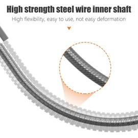 BokWin Flexible Impact Extension Drill Bit Holder 8.3" & 11.8" Flex Shaft Impact Driver Quick Change 1/4 Hex Shank for Power Drill, Hand Ratchet Screwdriver Bits