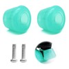 shirylzee 2 Pcs Roller Skates Brake Stopper, Rubber Compound Roller