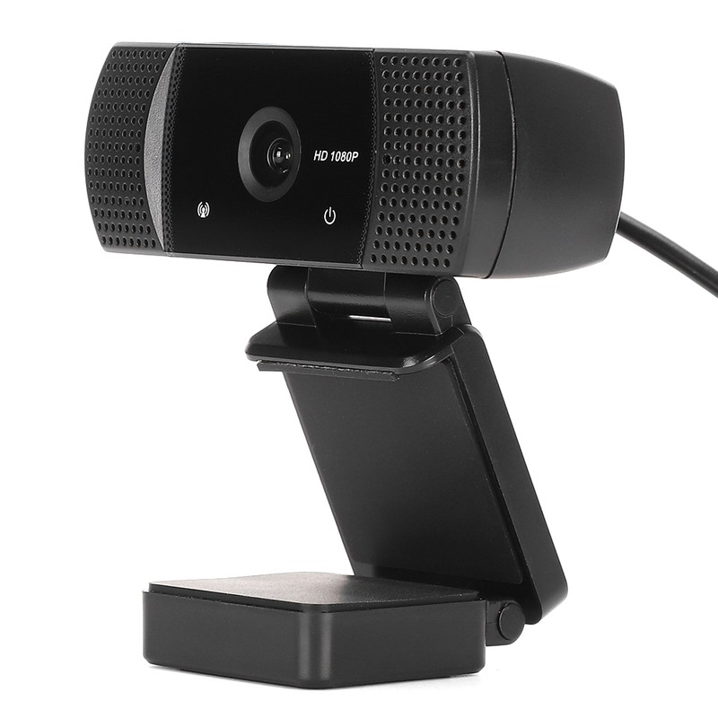 Webcam USB Computer HD BuiltIn Mike Desktop Video Call Conference