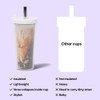 Dodoko Reusable Boba Cup and Straw Boba Tea Cup Bubble