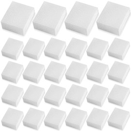 32 Pcs Pet Replacement Sponge Filters Pet Fountain Filter Foam for 67oz/ 2L Dog Cat Water Fountain Filters Pet Fountain Replacement Foam Sponge Pre-Filters for Multiple Pet Fountain