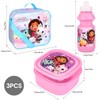 Gabbys Dollhouse Insulated 3 Piece Lunch Bag, Sandwich Box &