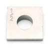 Beveled Square Washers in 304 Stainless Steels - 1/4" -