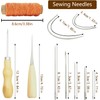 MsGoshin Leather Working Tools for Beginners: Professional Leather Craft Kit