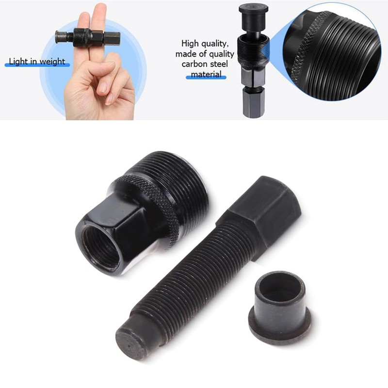 HEJINYUN Crank Removal Tool Bicycle Crank Puller for Square Taper