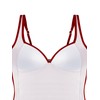 RELLECIGA Women's Molded Cups One Piece Swimsuits Ruched Tummy Control