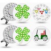 Golf Ball Markers and Hat Clip Magnetic Value Set for