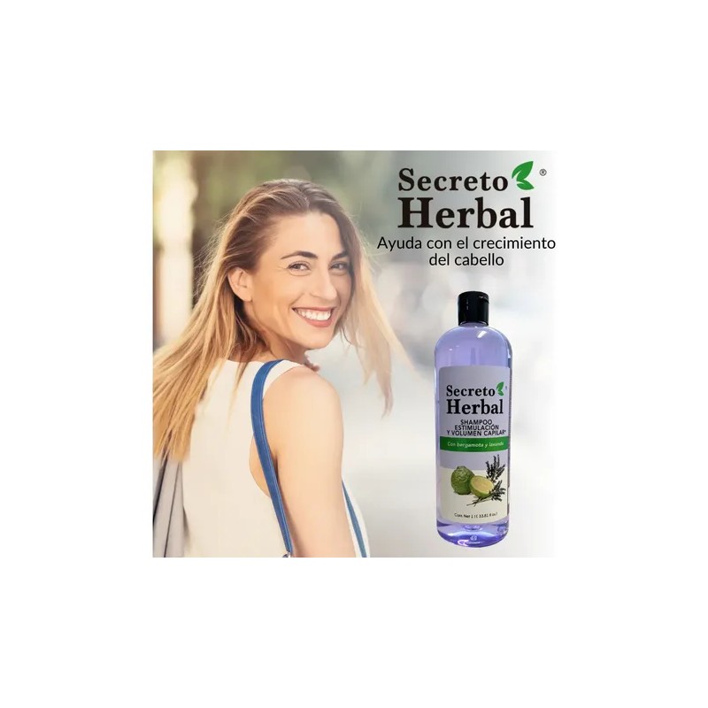 Caja 6pz Surtida Shampoo Secreto Herbal Romero Chile Bergamota
