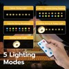 Mcbazel Solar Camping String Lights 10m/33ft with Remote Control, USB