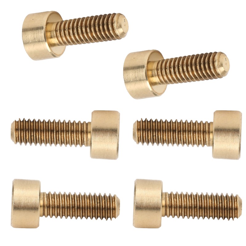 50Pcs Cap Hex Socket Screw Copper Fastener Hardware Tools Industrial