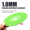 3PCS 4.5" Ultra Thin Diamond Grinding Discs Air Brazed Cutting
