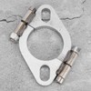 For Replacement Exhaust Flange, 2inch Flat Oval Split Repair Exhaust
