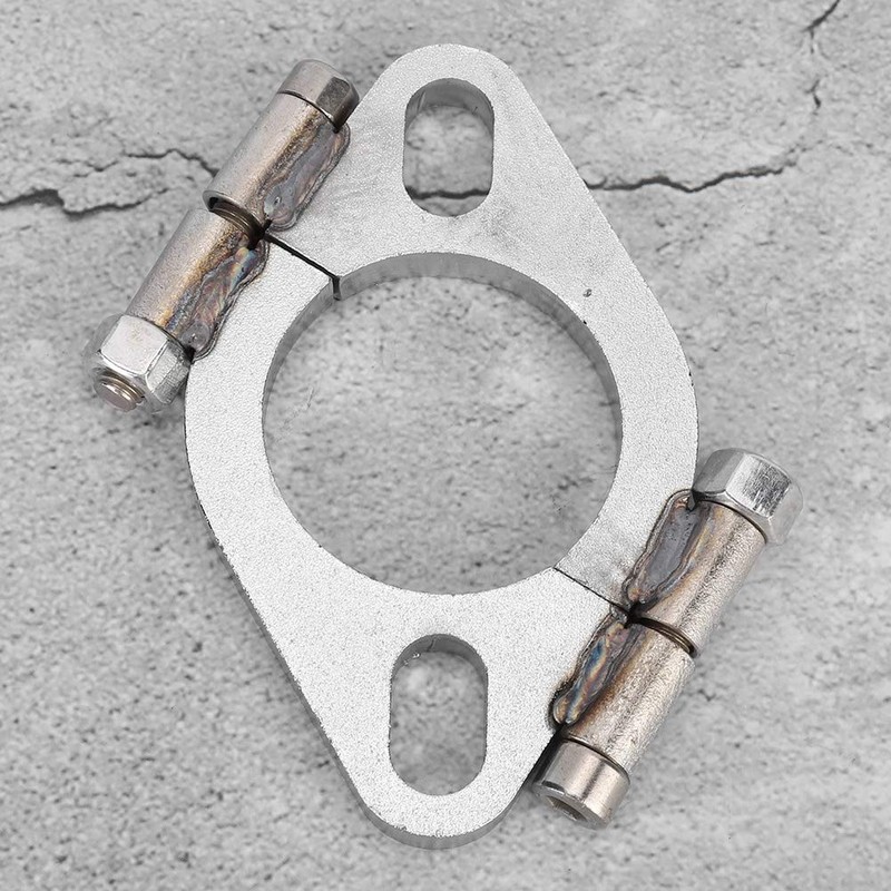 For Replacement Exhaust Flange, 2inch Flat Oval Split Repair Exhaust