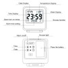 Portable Foldable Tabletop Travel Digital Alarm Clock with Temperature Calendar