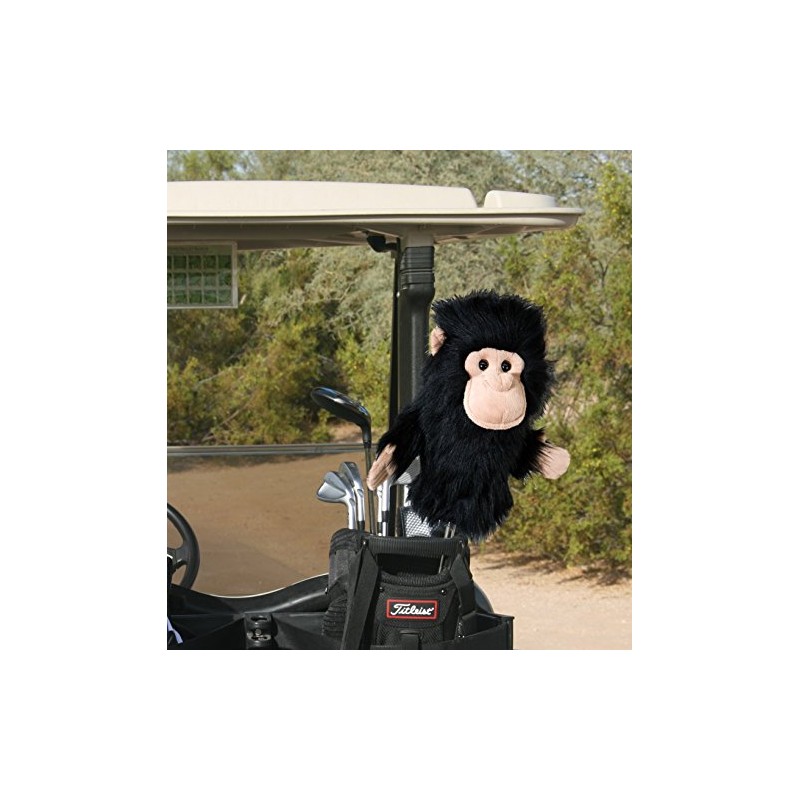 Daphne's Novely Headcover - Chimpanzee, Black