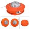 Cabezal Universal Metalica Acceso Para Desmalezadora Césped Naranja