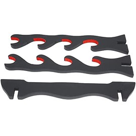 Sword Holder Stand, Velvet Padded Katana Stand Holder Sword Wall Mount Display Katana Wakizashi Tanto Holder