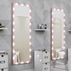 ANYHI Full Length Mirror with Lights, 63" x 24" Full