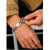 HAYOUWAY Armband Herren Silber