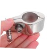 Mipcase 2pcs Stainless Steel Hinged Jaw Slide Clamp Grade Fitting