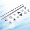 T8 Lead Screw Kit 350mm Horizontal Optical Axes 8mm Double