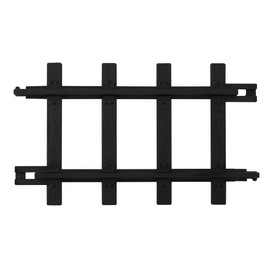 Lionel Ready-to-Play Straight Track Pack, 6-1/4”, 12 pieces, Black