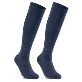 Sockenkauf24 41900 Support Stockings Travel Stockings Compression Stockings for Men and Women 1, 2, 4 Pairs -