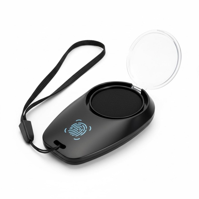 Inkvasor Almohadilla Dactilar Portátil 4cm Diámetro - Incluye Cordón -