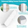 Chiligent Aluminum Siding Corners, 15.8" x 3.4" Siding Corner Protectors,
