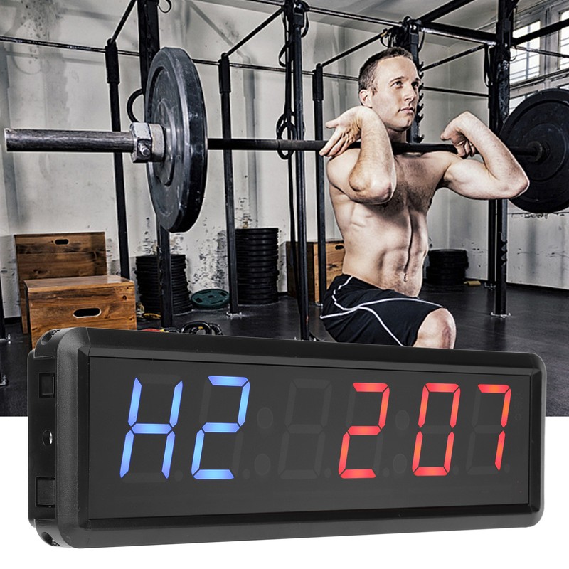 1.8in LED Digital Timer with Remote Control Countdown Interval Clock