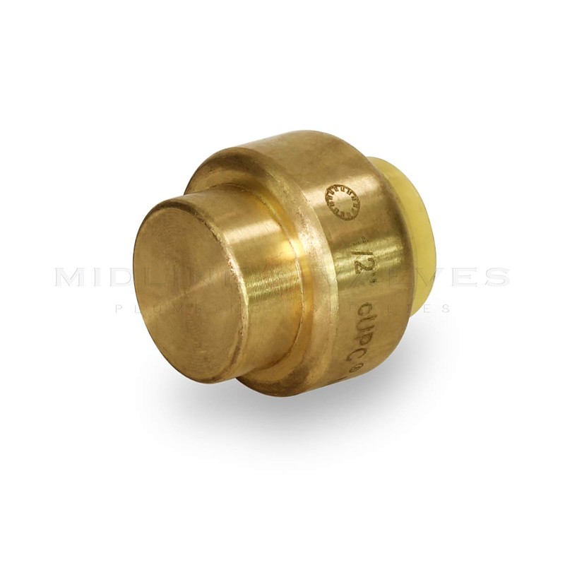 Pushlock UPSE12 Plug End Cap Pipe Fitting Push to Connect