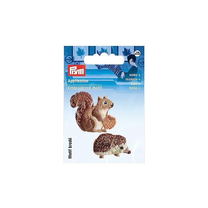Prym 924321 Apple Hedgehog Squirrel Brown
