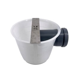 Speidel Rain Water Filter Basket DN 100 - Basket Filter with Plastic Strainer for Cistern and Flat Tank