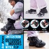 ICETRAX MIDFLIP Mid-Sole Ice Cleats for Boots with Easy Outdoor