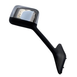 QSC Truck Parts Chrome Hood Mirror Right Passenger Side for International LT LT625 Trucks