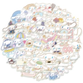 Stickers, Pack of 100 Stickers, Anime Stickers, Sticker Set, Waterproof Stickers, PQKL-party for Children, Girls, Adults Stickers