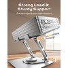Zewwen 360° Flexible Rotating Laptop Stand for Desk, Ergonomic Adjustable