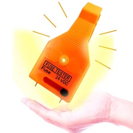 DC 24V Automotive ATO/ATC ATM Blade and Glass Tube Fuse Tester Puller for Mini/Standard Blade Fuse