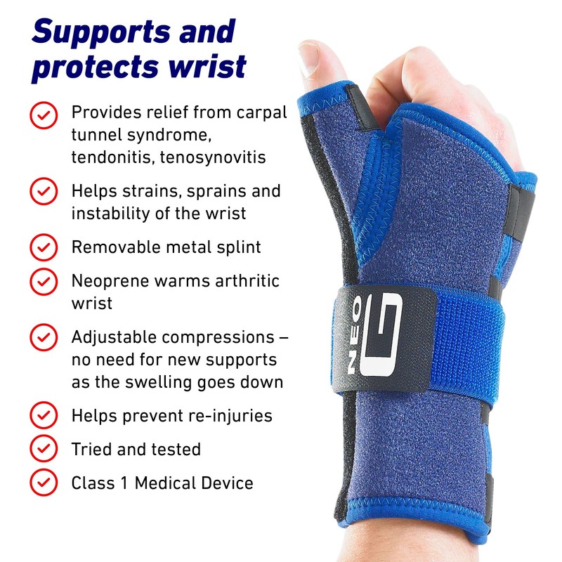 Neo-G Wrist and Thumb Support Stabilized – Carpal Tunnel Wrist