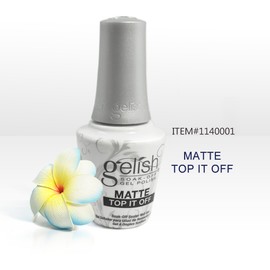 Nail Harmony Soak Off Gel Matte Top It Off Sealer 0.5oz #1140001